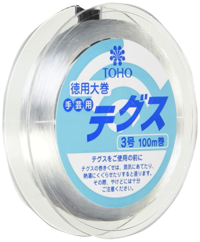 樂天商城 - TOHO テグス 太さ約0.29mm×約100m巻 3号 スキ 6-100-3