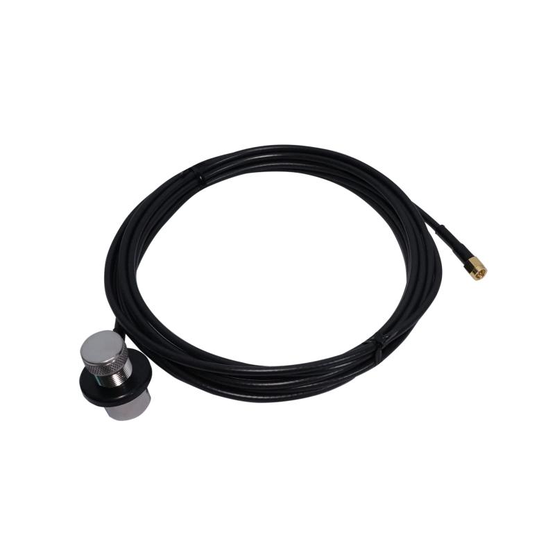 ナテック(Natec) 2.5DS-QFB 3.5m MLJ - SMAP 車載用・モービル用同軸ケーブル NC352SM ケーブル仕上外径:3.8mm(2D同等) アマチュア無線・デジタル簡易無線等 モービルアンテナ対応