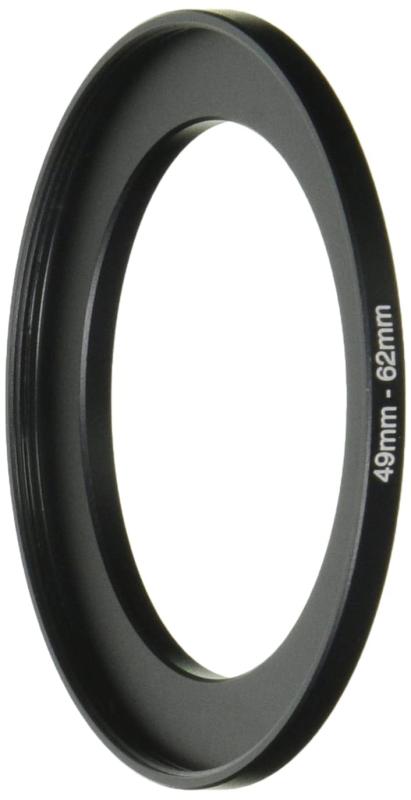 NinoLite ステップアップリング 49mm→62mm カメラレンズ用 アルミ合金製 アダプターリング(Step-Up Ring)取り付け方: スクリュー・ねじ込み式 (強く締めすぎると取り外しにくくなるのでご注意下さい。)リング枠厚み:約5ミリ素材:アルミ合金(軽量・丈夫)産地:MADE IN CHINA産地:MADE IN CHINA