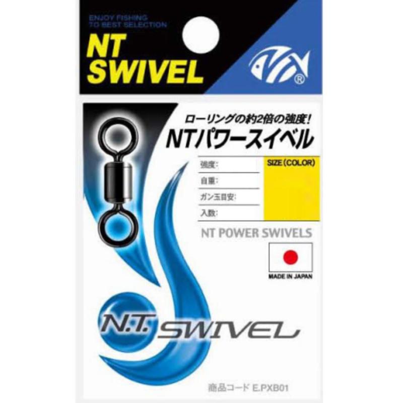 樂天商城 - NTスイベル(N.T.SWIVEL) パワースイベル クロ #3/0