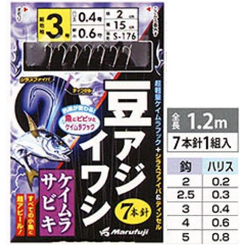 樂天商城 - Marufuji(マルフジ) S-176 豆アジ・イワシ蛍紫 4号 S-176