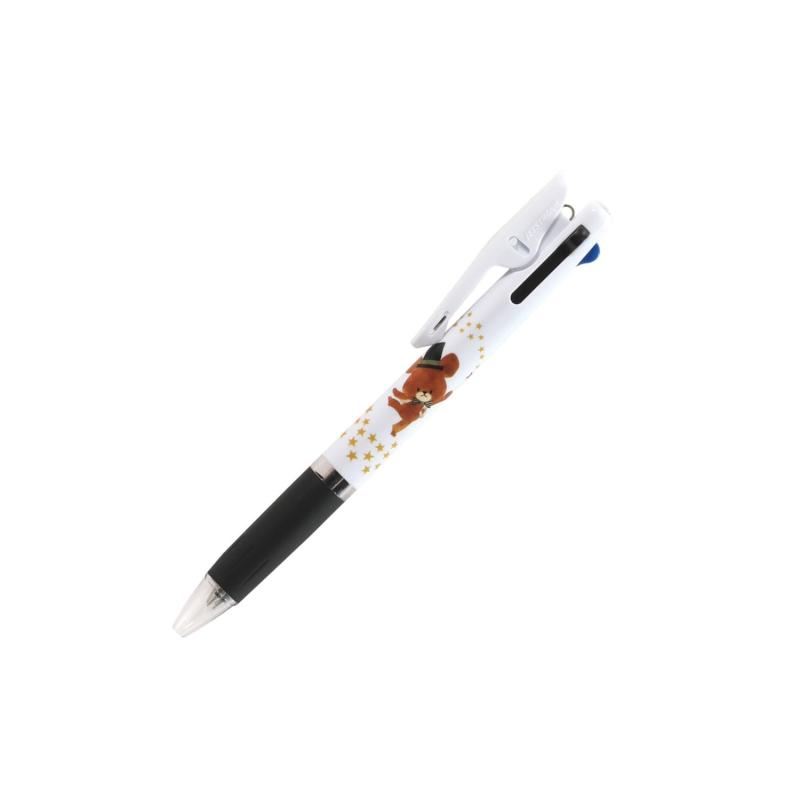 ビーエスエス くまのがっこう 3色ボールペン ジェットストリーム 0.5 EC052A whitehalca-10146043 White market パッケージ画像
