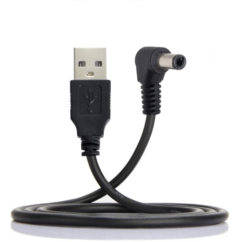 cablecc USB 2.0 A������ �������鱦���� 90�� 5.5 x 2.5mm DC 5V �Ÿ��ץ饰 �Х�륳�ͥ����� ���ť����֥�