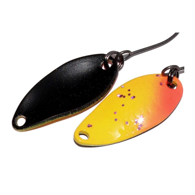 Rodiocraft(ロデオクラフト) スプーン NOA-S 1.4g #50 マンゴー/マットブラック