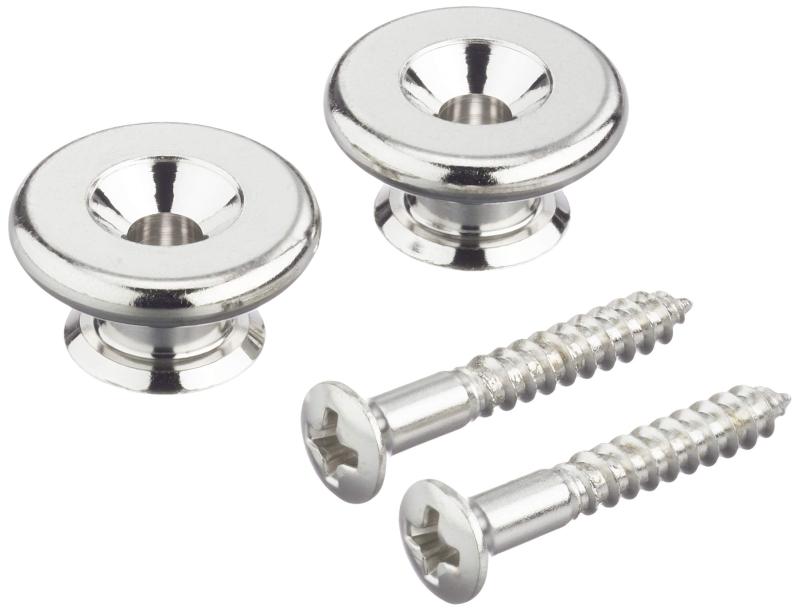 GOTOH ストラップピン、ラージタイプ、2個セット、ニッケル(PEP-B3N) EP-B3N