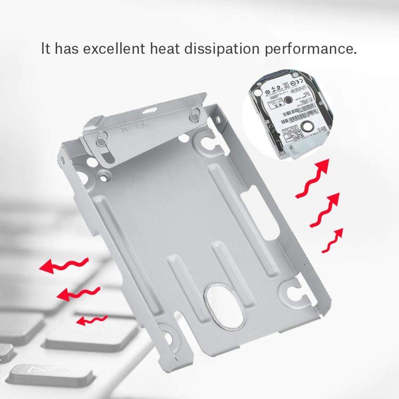 2.5インチ SSD/HDD用変換ブラケット 変換マウンタ ネジセット付き HDDハードディスクドライブ ソニーPS3 CECH-400X用 HDD/SSDマウンタ 取り付けブラケットホルダーアダプター