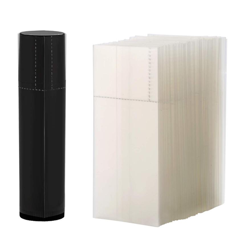 リップバームチューブ/リップグロスチューブ用の500個のシュリンクラップ、使いやすく、製品をよりプロフェッショナルにする