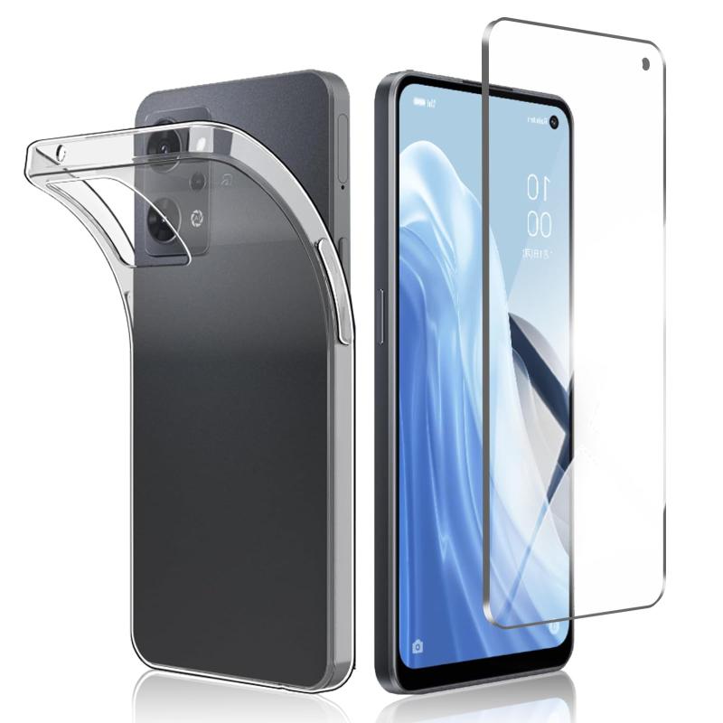 樂天商城 - OPPO Reno7 A / Reno9 A フィルム+ OPPO Reno7 A / Reno9 A ケース【日本製-硬度9H】oppo reno7a 保護フィルム 耐指紋 撥油性 反射低減 飛散防止処理 oppo reno9 a 用の ケース 耐衝撃