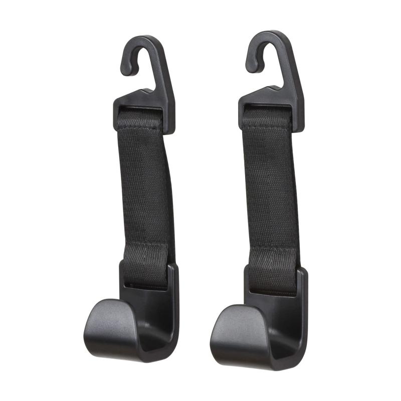 Rakuten - セイワ(SEIWA) 車内用品 ショートシートフック 2本入り IMP129 買い物フック 耐荷重7Kg ベルト長さ調整機能付き