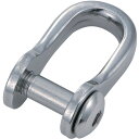 TRUSCO(トラスコ) 沈み半丸シャックル ステンレス製 5mm 2個入 TSHS-5 × 20【ケース販売】