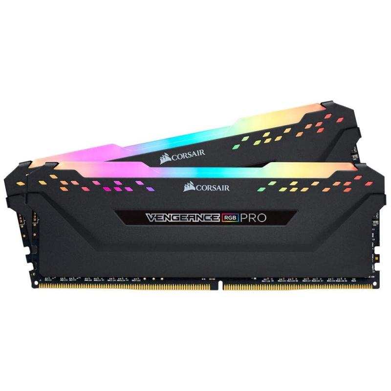CORSAIR DDR4-3600MHz �ǥ����ȥå�PC�� ���� VENGEANCE RGB PRO ���꡼�� 16GB [8GB��2��] CMW16GX4M2Z3600C18