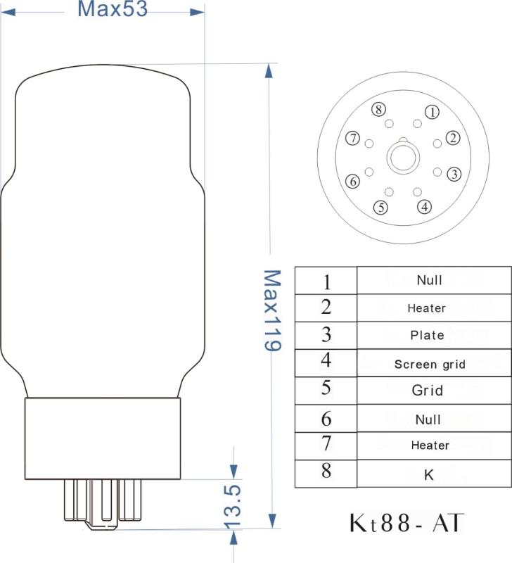 PSVANE ホライズンシリーズ KT88-AT 真空管アンプ マッチペア(2パック) whitehalca-10239769 White market サンプル画像2