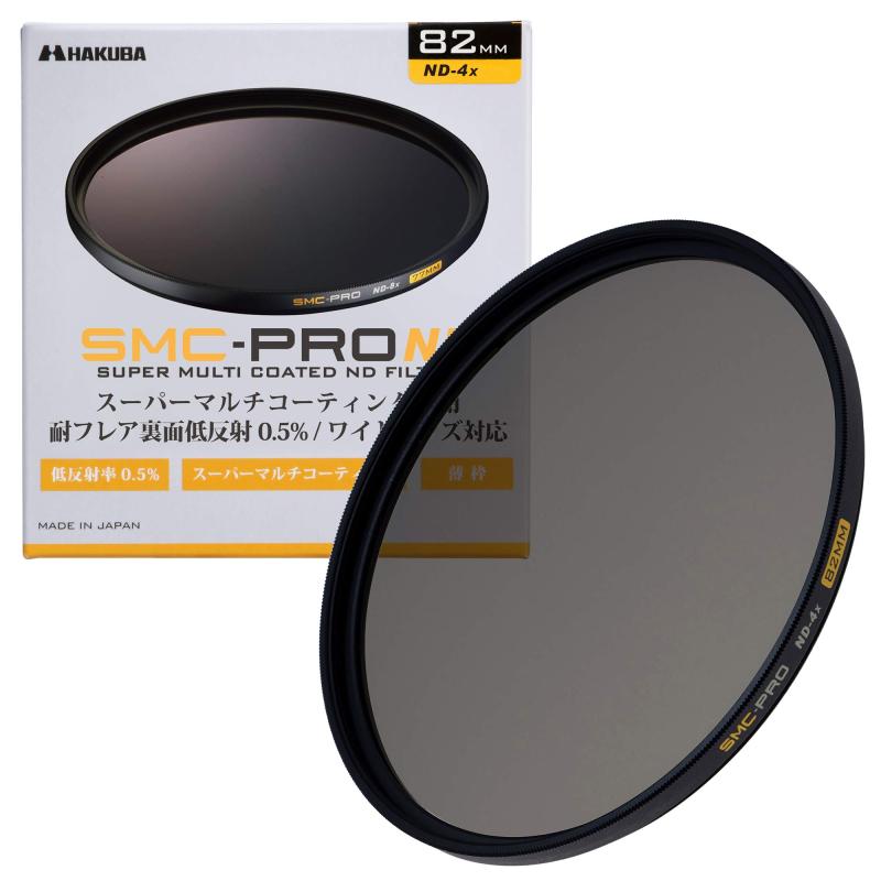 樂天商城 - ハクバ HAKUBA 82mm NDフィルター 2段減光 SMC-PRO ND4 減光フィルター 薄枠 日本製 耐フレア裏面低反射0.5% 紅葉 AMZCFSMCPND482