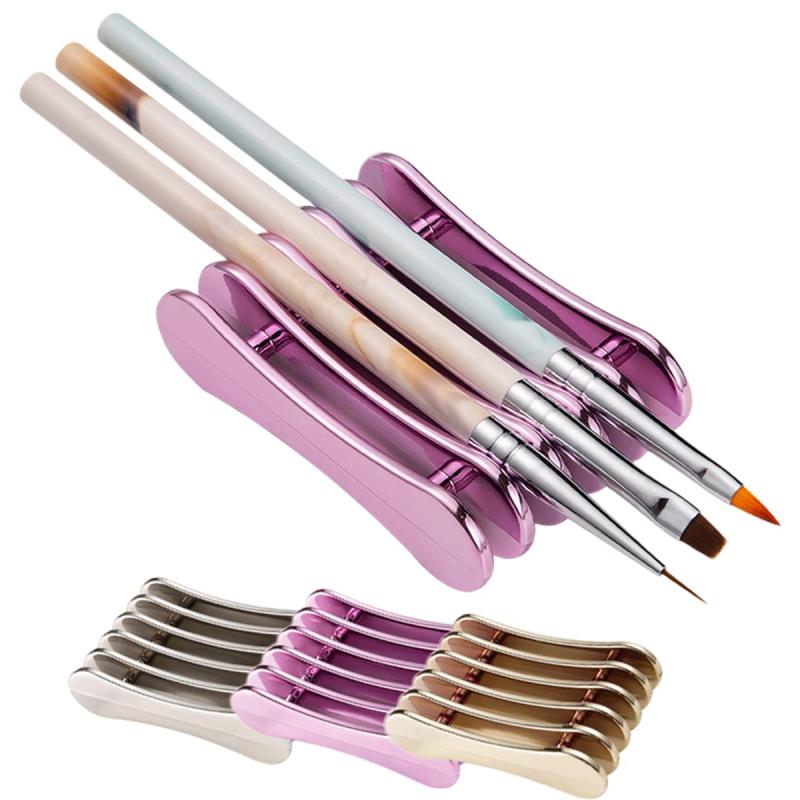 ネイルブラシホルダー 3個セット ジ