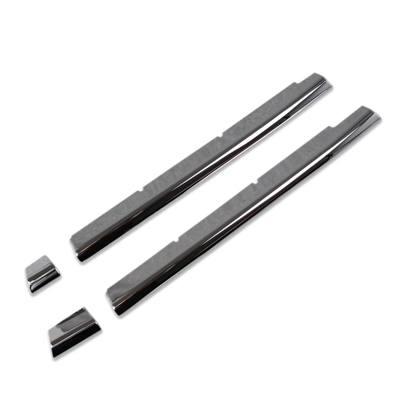 RUIQ スズキ スペーシア カスタム MK53S 専用 外装 クロームメッキフロント 下部 バンパー グリル ガーニッシュ Suzuki Spacia Custom 専用 設計(2.0)