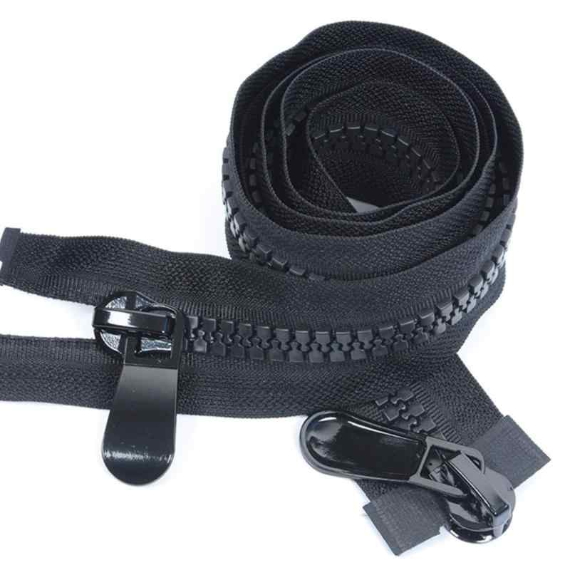 【Wdlife】ファスナー樹脂100cm #15ダブルジッパー 二方向引ける オープンファスナー 末端開く大きいサイズ樹脂ジッパーファスナー引っ張り卸売する、DIY 手作り、裁縫、ジ ャケット、ハンド