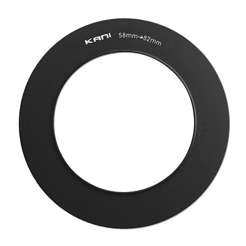 Rakuten - KANI 58-82mm フィルター径変換アダプター ステップアップリング 薄枠 ローレット付 高精度機械加工品 簡易包装品 アルミ製 801692