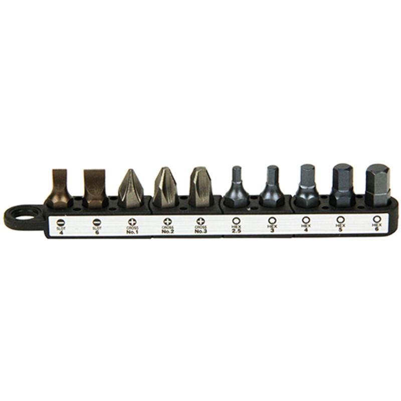 乐天商城 - SK11(エスケー11) ビットセット 19mm +・-・六角 10Pcs SBT1910H