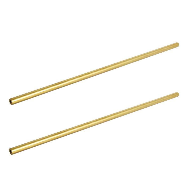 Rakuten - Aopin真ちゅう丸管銅パイプID 7.1mm / 7/25" x OD 7.5mm / 3/10"中空銅管 - 300mm / 1 Ft / 12 インチ長さ冷蔵庫用毛細管、冷却システム、ウィンドチャイム、2個
