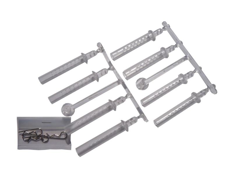 ABC HOBBY カメレオン 延長ボディマウント (クリアー) 66214