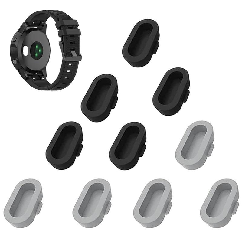 Rakuten - サムコス 防塵プラグ 10枚セット ガーミン GARMIN用 チャージャーポート 防塵 カバー 保護 キャップ シリコン製 Garmin Swim 2/vivomove 3/GarminActive/fenix 6/forerunner945/935/2