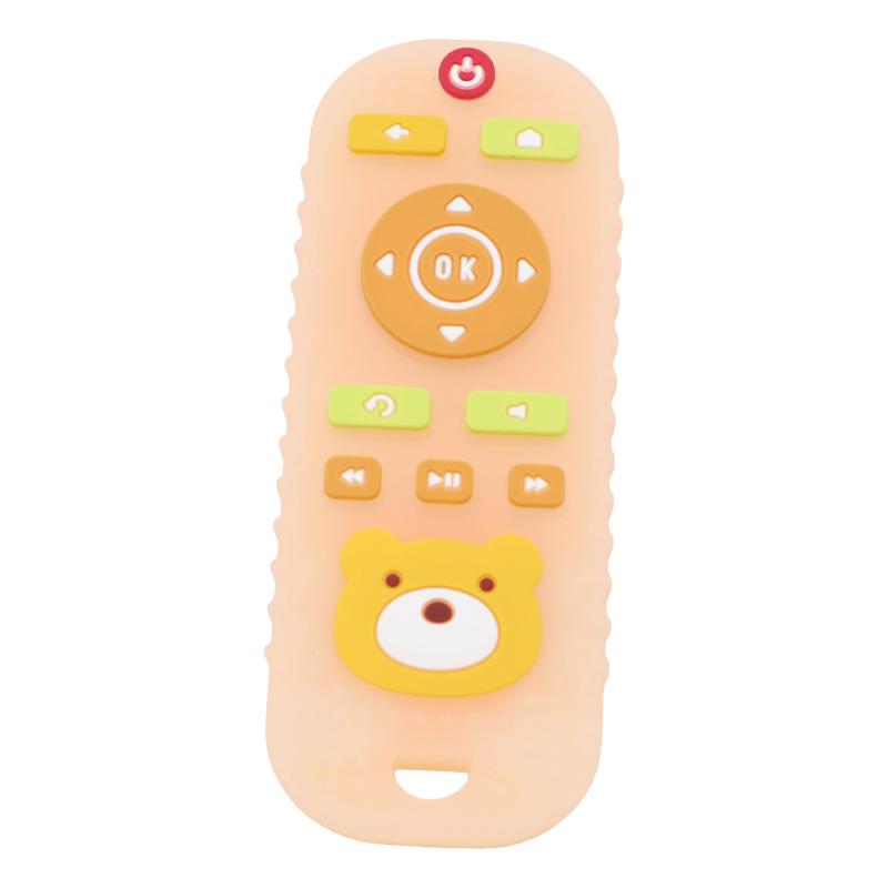 Shinse 歯がため リモコン 赤ちゃん 新生児 おもちゃ 食品級シリコン はじめ 噛むおもちゃ ソフト 感覚刺激 安心素材 握りやすい 出産祝い ベービーはがため 3ヶ月から対象 0歳