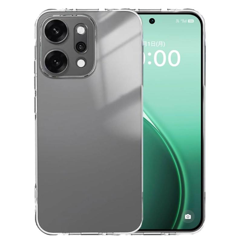 樂天商城 - For OPPO Reno14 5G ケース【MARR】 透明 クリア TPU シリコン スリム 薄型 スマホケース 落下防止 用 耐TPU ケース TPU素材製 ケース スマートフォン対応 OPPO Reno14 5G (クリア)