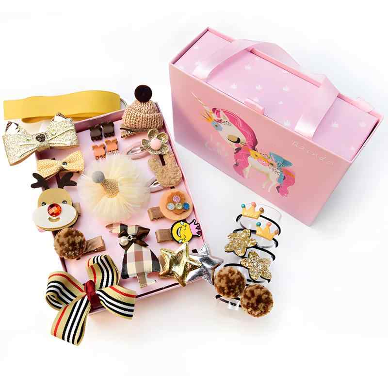 Other - 24pcs ベビー ヘアクリップ 赤ちゃん ヘアピン リボン こどもヘアアクセサリー 前髪クリップ ベビー赤ちゃんヘアピン キッズ ヘアクリップ かわいい 子供 前髪クリップ かみどめ おしゃれ