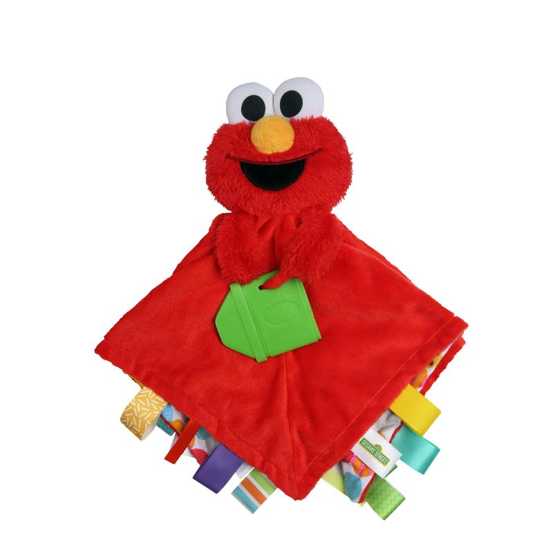 Sesame Street セサミストリート エルモ・ブランキー (12149) by KidsIIサテン地のタグが多数ついた布製おもちゃです。真ん中のクレヨンは歯固めとしてもご使用いただけます。お出かけ時のおもちゃとしても