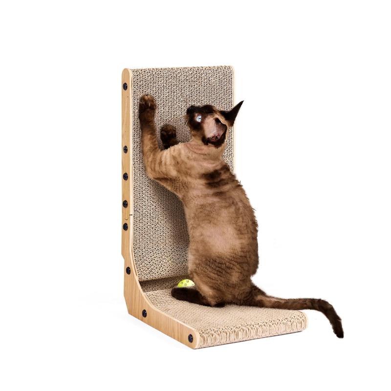 EHEYCIGA 猫壱 爪研ぎ 猫の爪とぎベッド 猫 家 バリバリボード