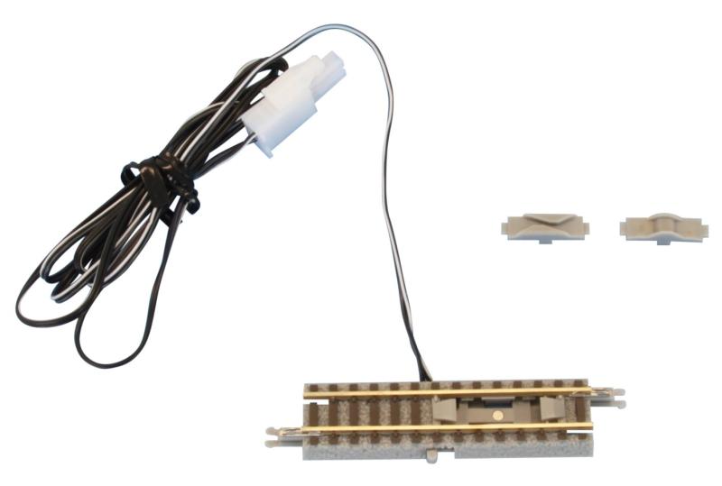 ロクハン Zゲージ R077 電動アンカプラーレール (アーノルドカプラー、ヨーロッパ型カプラー兼用)<b>対象年齢 :</b>8才以上