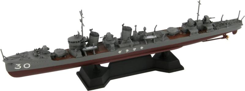 ピットロード 1/700 海軍 睦月型駆逐艦 如月 フルハルモデル + 特殊潜航艇 甲標的組み立て塗装が必要なプラモデル。別途、接着剤や工具、塗料等が必要。1/700スケール未塗装プラスチック組み立てキット洋上/フルハルモデルを選択可性能改善工事後の状態を再現同型艦「睦月」「弥生」「菊月」用のデカール付き