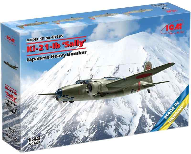 樂天商城 - ICM 1/48 日本 Ki-21-Ib 九七式重爆撃機 プラモデル 48195