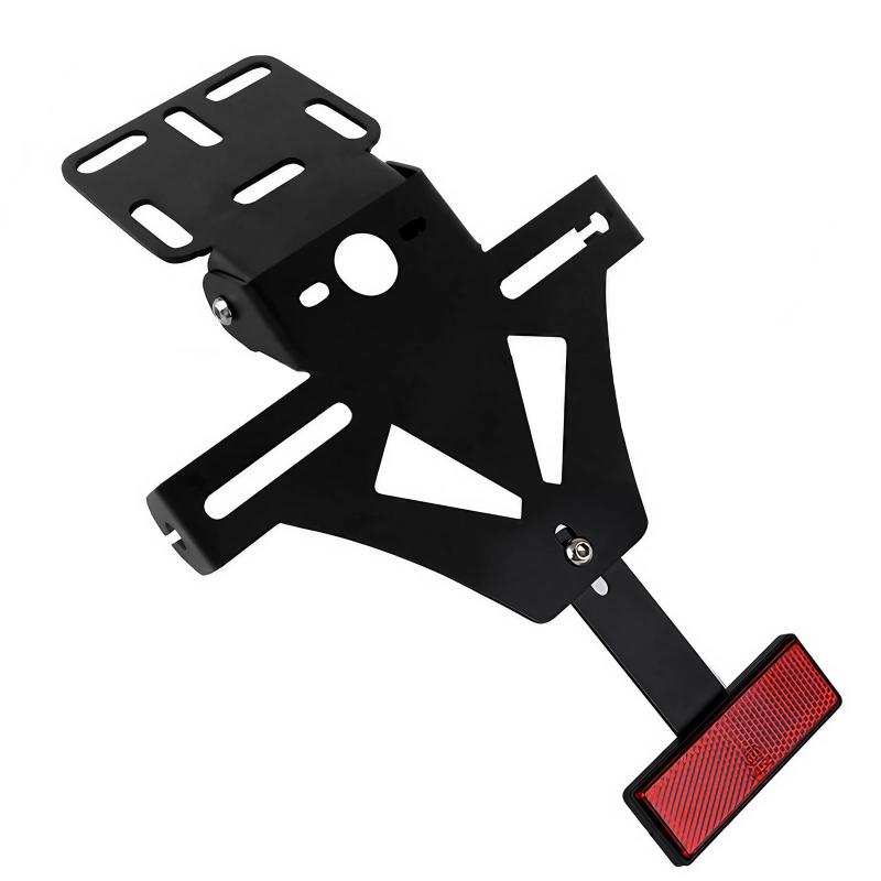 CMD 汎用 フェンダーレスキット バイク ナンバー プレート LEDナンバー灯無し リフレクター ウインカー用ホール付き 適用車種川崎(Z800 Z 800) ヤマハ(YZF R1 R3 R6 R15 R25 MT07) ホンダ(CB650R CBR6