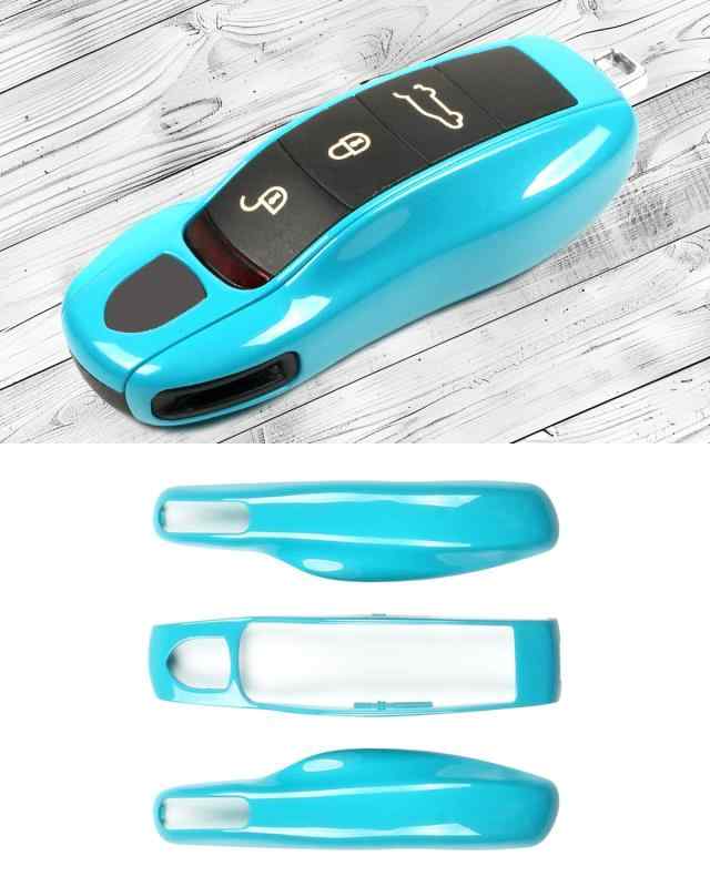 ポルシェマカンパナメーラ911のキーフォブカバー、ポルシェケイエン718ケイマンボクスターアクセサリー..