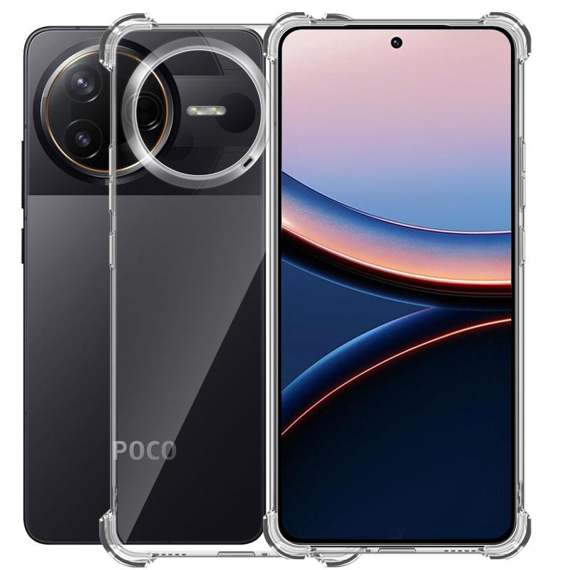 乐天商城 - For Xiaomi Poco F7 Ultra ケース クリア TPU素材 耐衝撃 衝撃吸収 全面保護 カメラ保護 薄型 軽量 Greerass ソフトカバー 滑り止め 黄ばみ防止 指紋防止 透明 耐久 インストール簡単