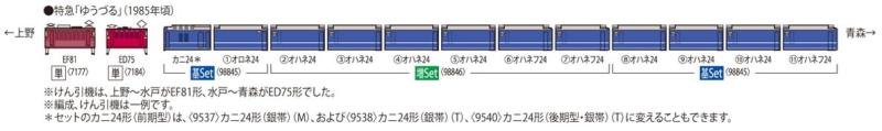 TOMIX Nゲージ 国鉄 24系24形 ゆう...の紹介画像3