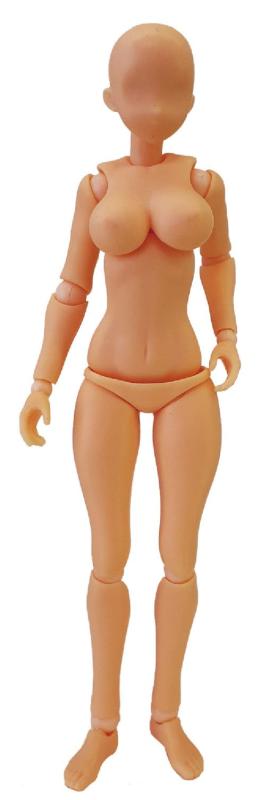 ホビーベース 1/12 プレミアムパーツコレクション 関節技EX 素材ちゃんL フレッシュ ホビー用素材 PPC-T140