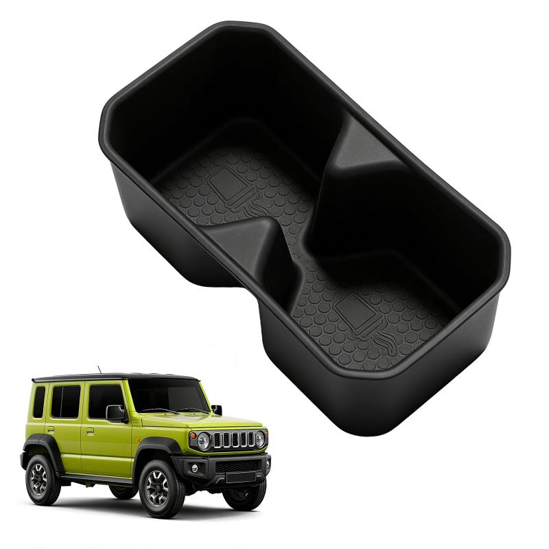 Ctrustarジムニー ノマド 5ドア JC74 専用 車用カップホルダー シリコーン素材 車用ドリンクホルダー センターコンソールカップホルダー 取付簡単 キズ防止 滑り止め 緩衝 異音除去 洗濯可能