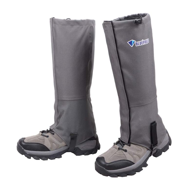 Rakuten - Azarxis ゲイター 防水 登山 スパッツ ロングゲイター 軽量 泥除け 砂よけ 軽量 通気 雨 雪悪天候に アウトドア レッグカバー メンズ レーディス（グレー - XL