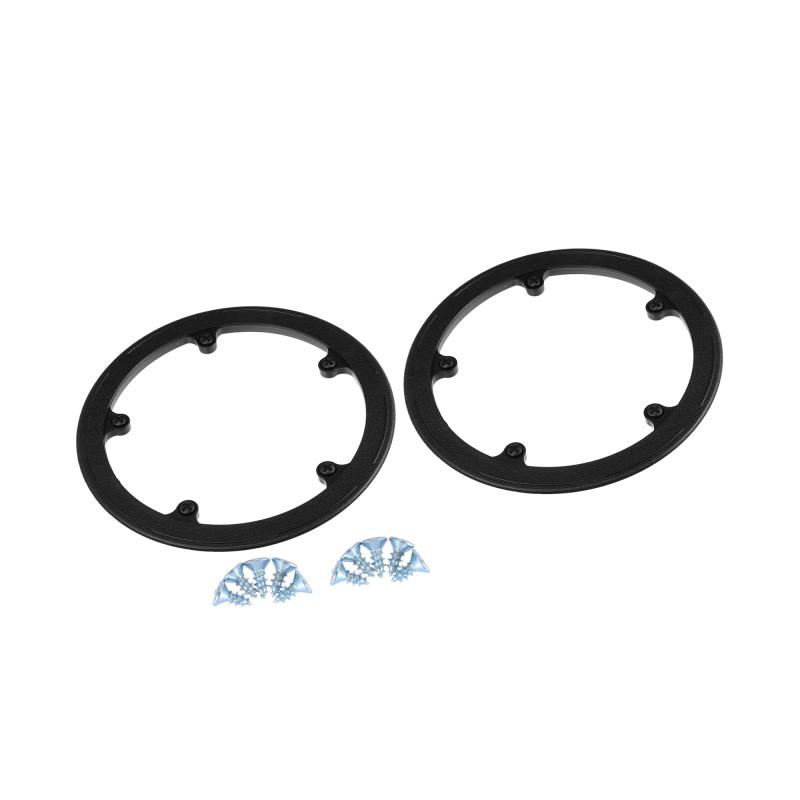 BULLSPANN 44歯 8.5cm 5穴 自転車 バイク クランクセット チェーンホイール カバー プロテクター チェーンホイール 保護 カバー ブラック 2個【特徴】ピッチ: 8.5cm; 歯数: 44T; 穴数: 5穴; 穴径: 3 mm【適合】クランクセット保護カバーは汎用品で、44歯チェーンホイールに適しています【保護性】このプロテクターカバーは自転車のチェーンを傷つけるのを防ぐよう設計されています。自転車のチェーンに良い保護を提供します【簡単取付】ねじを使って、カバーを自転車のチェーンに簡単に取り付けることができます。プラスチック製のねじを締めるだけで、便利な体験を提供します【パッケージ内容】 2個 x バイク クランクセット チェーンホイール カバー、5個 x ねじ