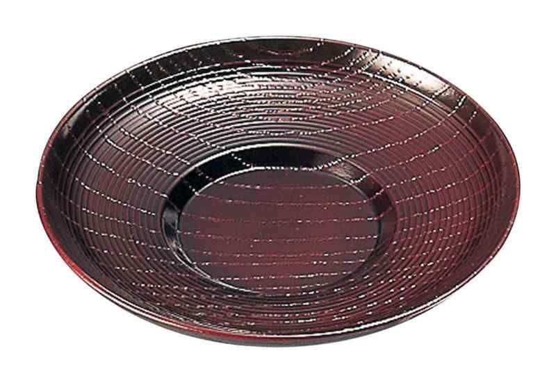 福井クラフト(Fukui Craft) ABS 茶托 木目 4寸 溜 7-854-1