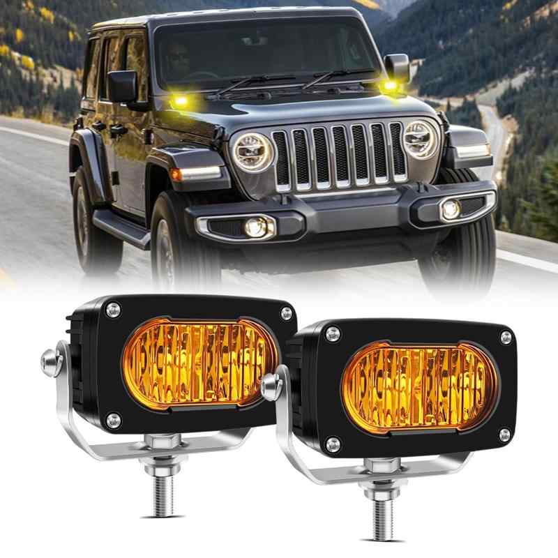 樂天商城 - NORTHYUN 3インチ作業灯 広角 50W 車 ワークライトLED フラッドライト 防水 防塵 12V/24V 自動車 トラック用品 車外灯 集魚灯 駐車場灯 作業車 重機 船舶 前照灯 サーチライト 汎用作業ランプ 2個セ