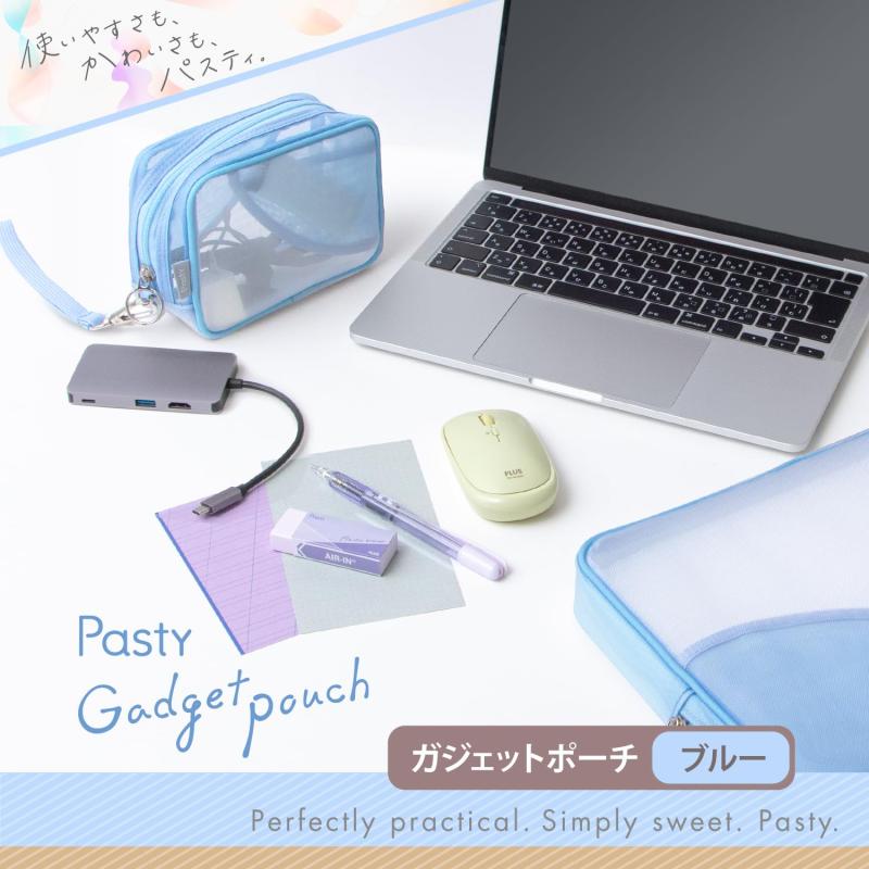 プラス ガジェットポーチ Pasty ブルー FL-220CA 98-553 whitehalca-10185020 White market サンプル画像2