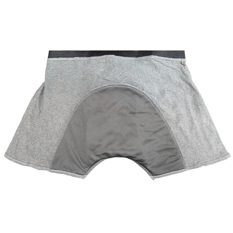 樂天商城 - [Oinol] 尿漏れ防止パンツ ノモレ 軽失禁 男性用 尿漏れパンツ グレー ボクサーパンツ 吸水パッド 臭い アンモニア臭 尿 軽失禁対策に 500CC (XL)