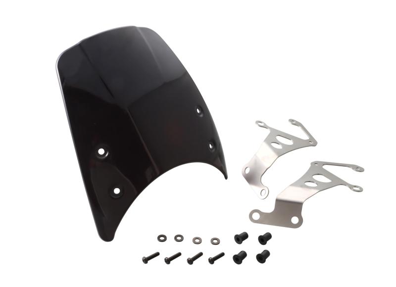 Rakuten - キタコ(KITACO) エアロバイザー (ダークスモーク) XSR125(RE46J)BVF1/2 XSR155('24モデルに装着確認済) ポリカーボネート製 670-0240100