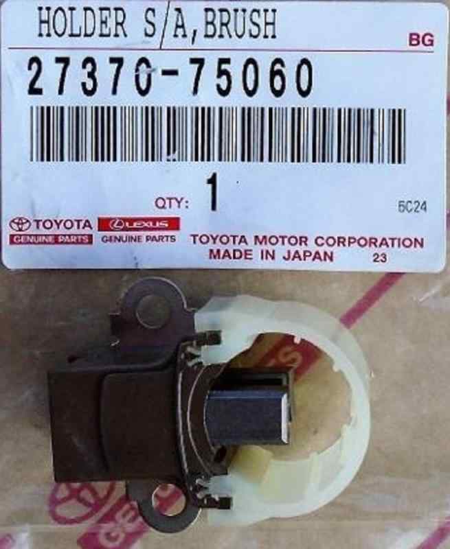 乐天商城 - TOYOTA (トヨタ) 純正部品 オルタネータブラシ ホルダ SUB-ASSY 純正品番：27370-75060