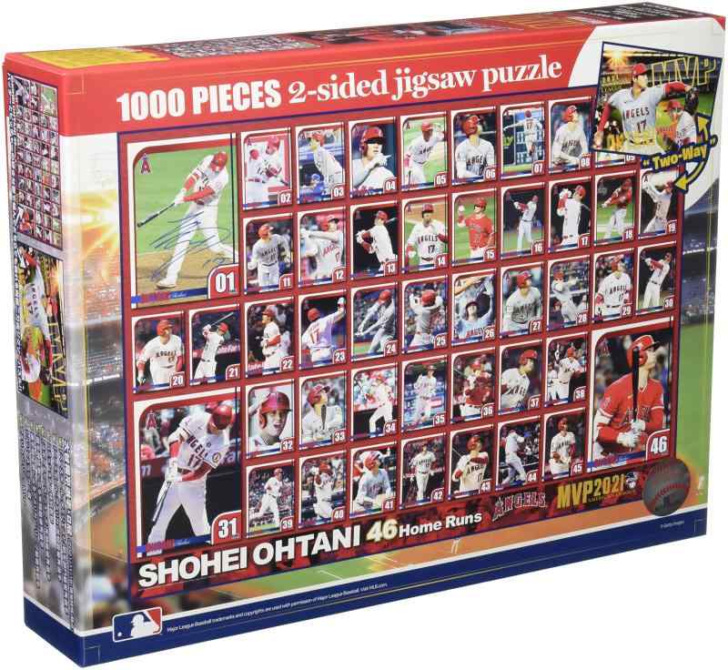 樂天商城 - エンスカイ(ENSKY) 1000ピース (ENSKY) ジグソーパズル 大谷翔平 [2021AL MVP 大谷翔平] 1000T-316