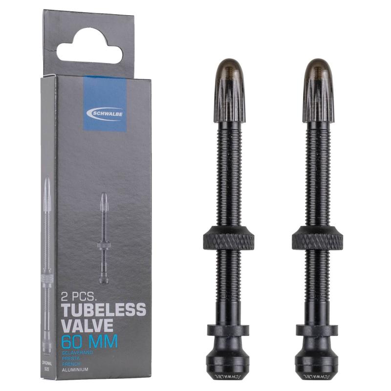 シュワルベ(SCHWALBE) 【正規品】SCHWALBE チューブレスバルブ 3471 自転車用 ブラ...