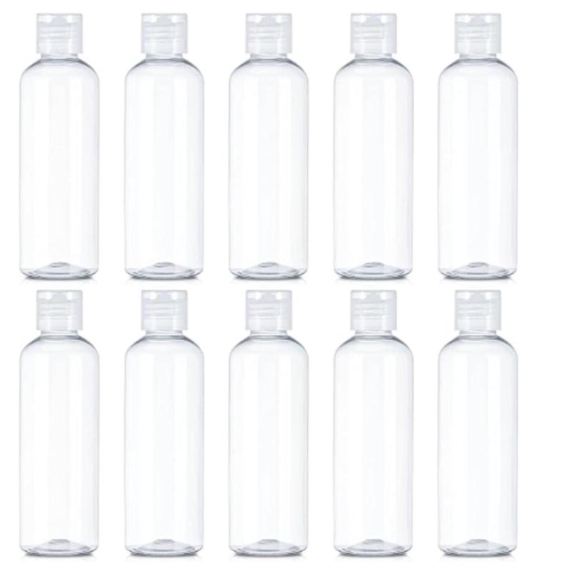 【10個入】Mirhua リアトラベルボトル入り、水も漏らさない化粧水/精製水の配合に適しており、旅先での携帯に必須